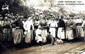Hussein-Dey - Zouaves - 1914